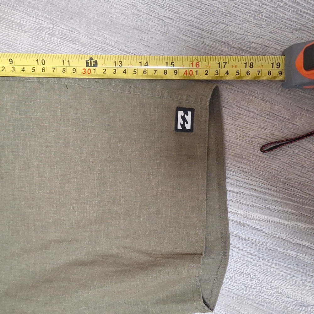 Billabong Men's Olive Board Shorts | Faded Tropical Pattern | Size 30 - Picture 6 of 12